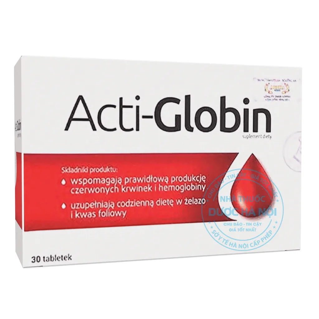 S-Acti-Globin (1 Hộp x 30 viên)