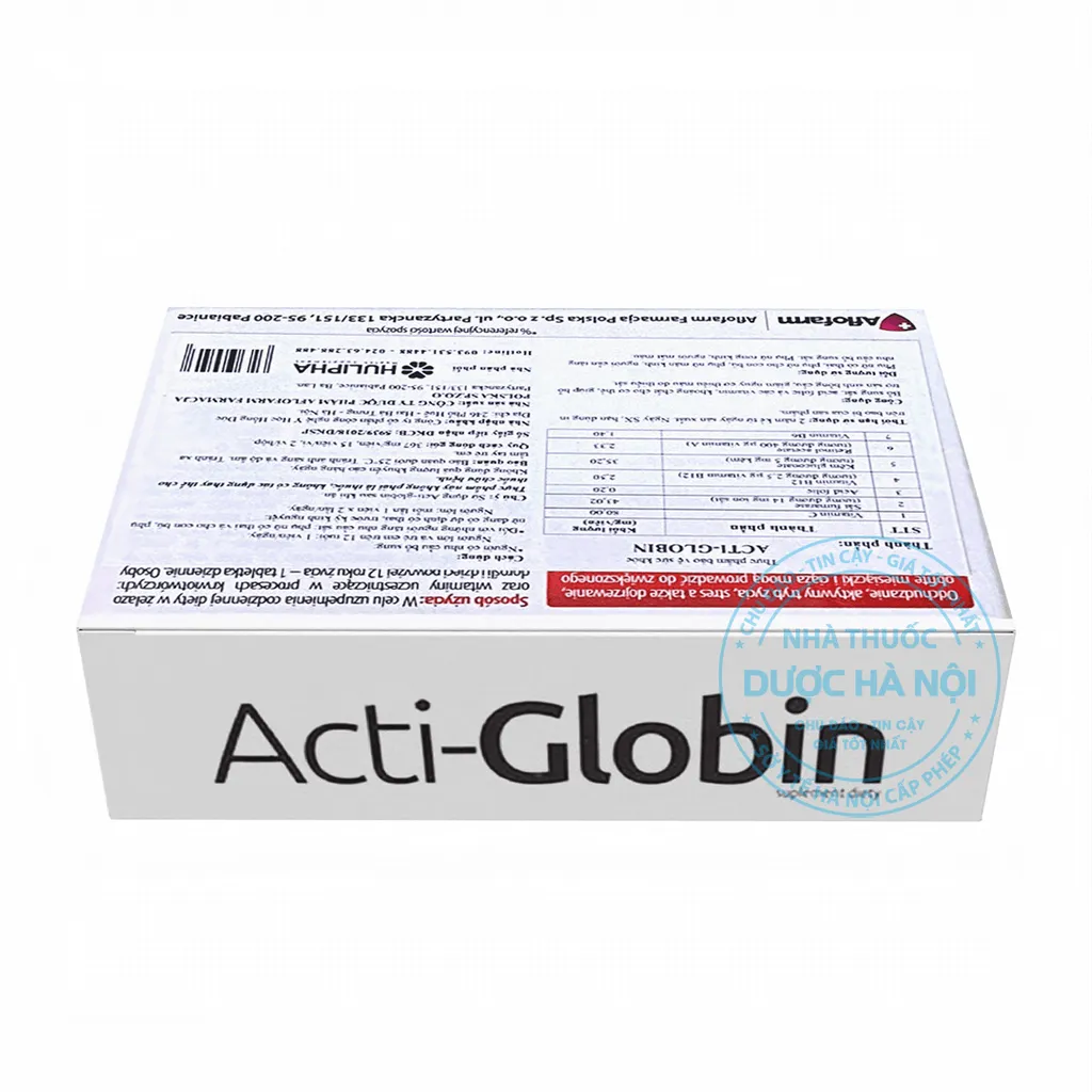 S-Acti-Globin (1 Hộp x 30 viên)
