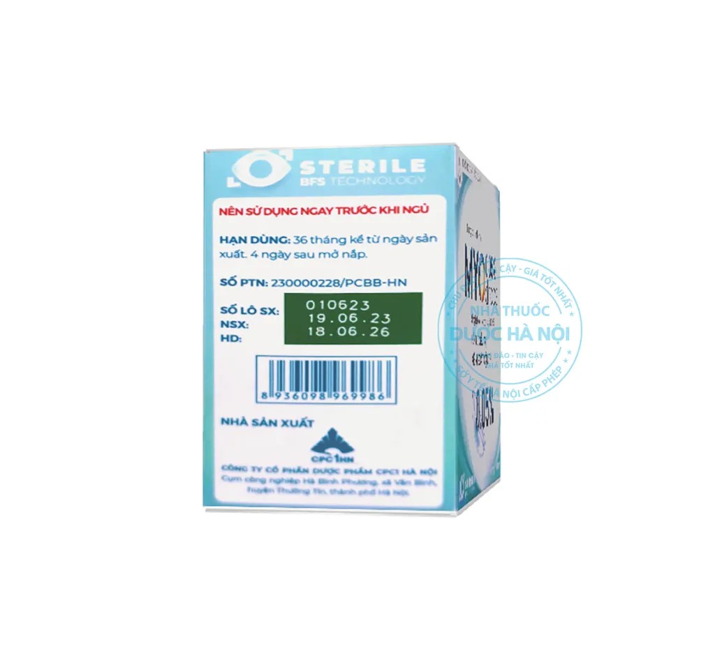 dung dịch nhỏ mắt Myodrops 0,05%