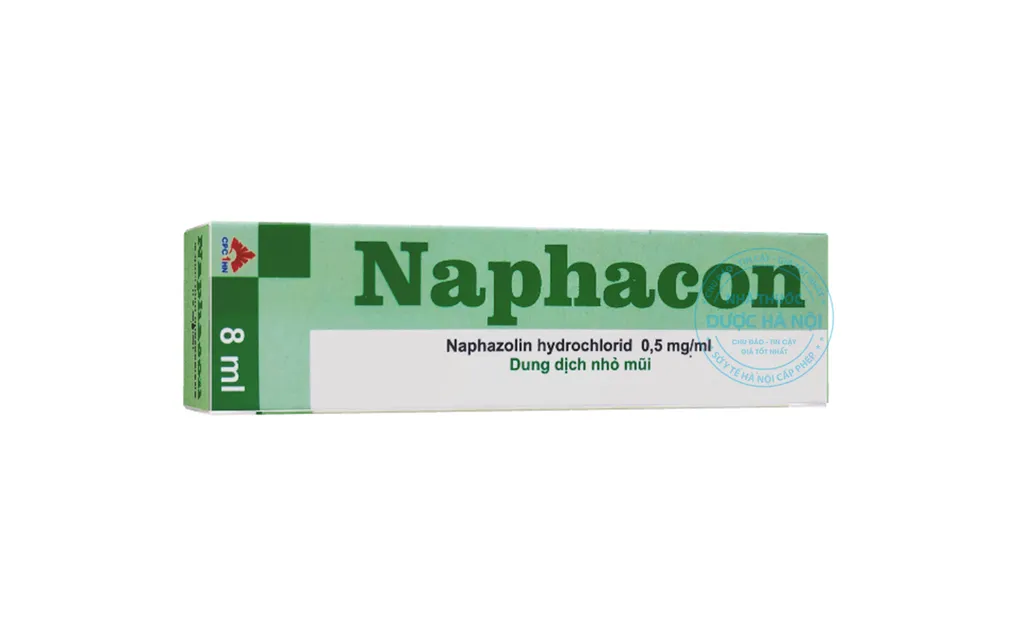 Dung dịch nhỏ mũi Naphacon 8ml