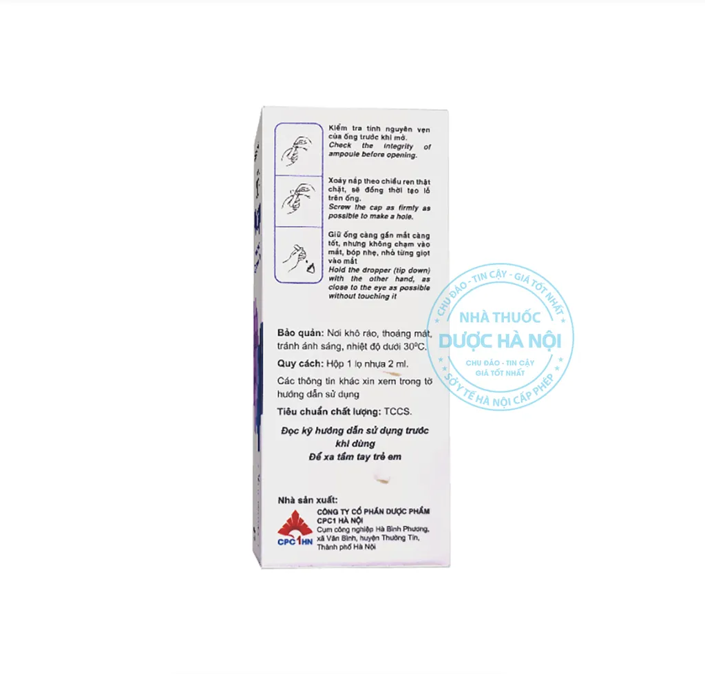Thuốc nhỏ mắt Moxieye 2ml