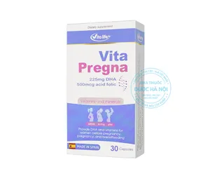Viên uống Vitamin bầu Vita Pregna Vitalife (1hộp x 30viên)