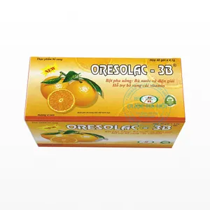 Sản phẩm bù nước và điện giải Oresolac 3B (Hộp 40 Gói)