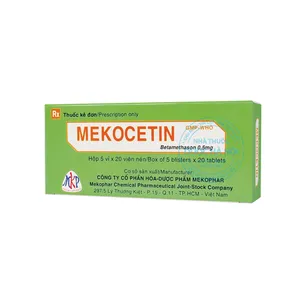 Thuốc Mekocetin (Hộp 5 vỉ x 20 viên)