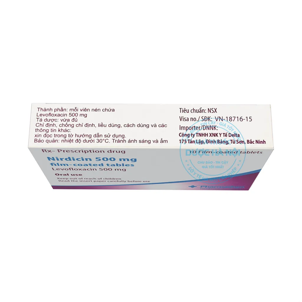 thuốc Nirdicin 500mg
