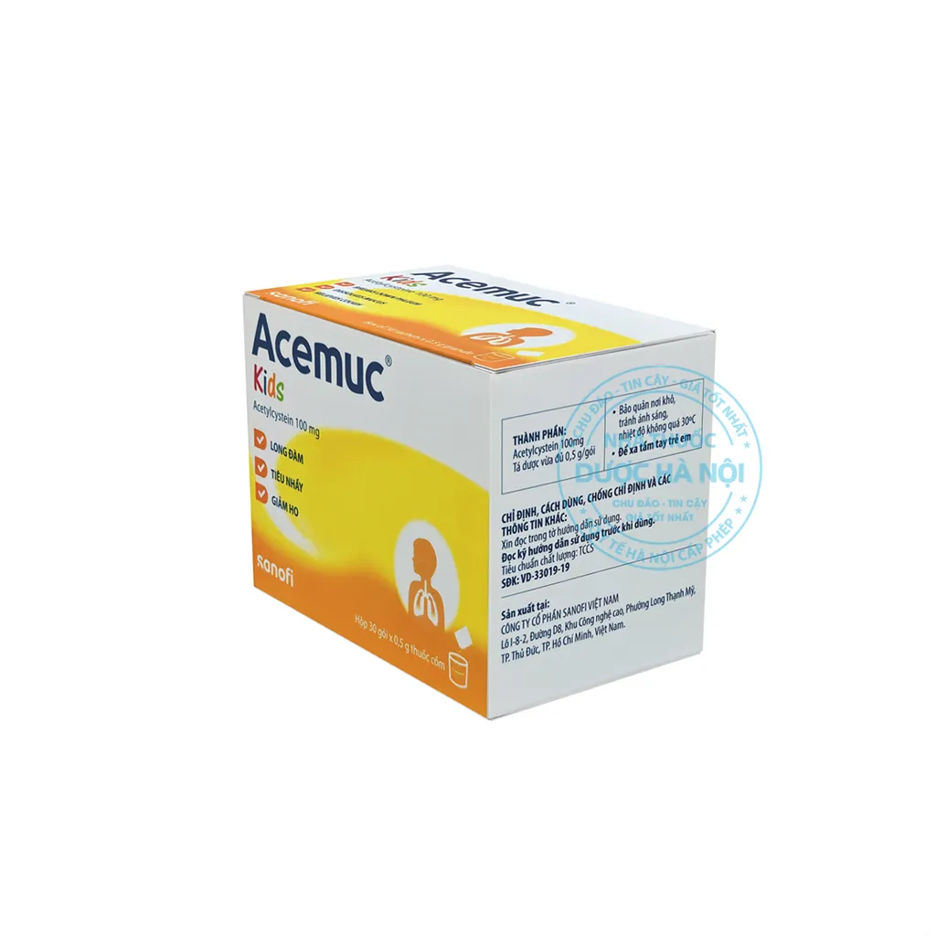 thuốc Acemuc Kids 100mg