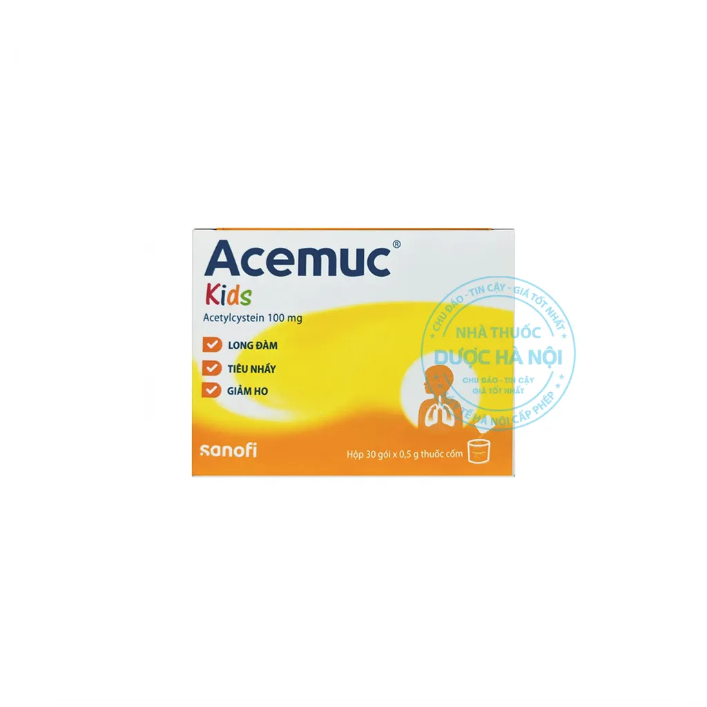 thuốc Acemuc Kids 100mg