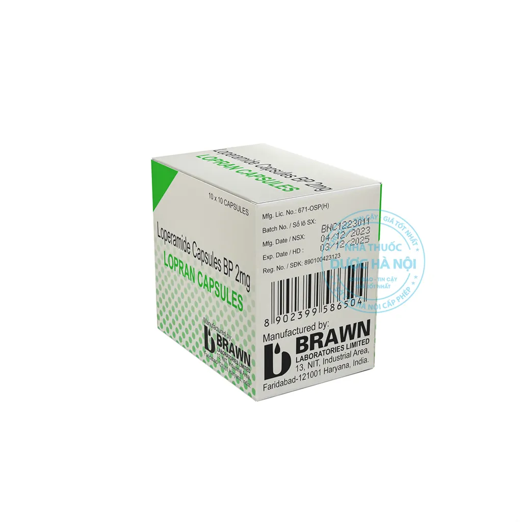 Loperamide 2mg