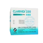 Clarividi 250mg ( 1 Hộp x 2 vỉ x 10 viên)
