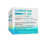 Clarividi 250mg ( 1 Hộp x 2 vỉ x 10 viên)