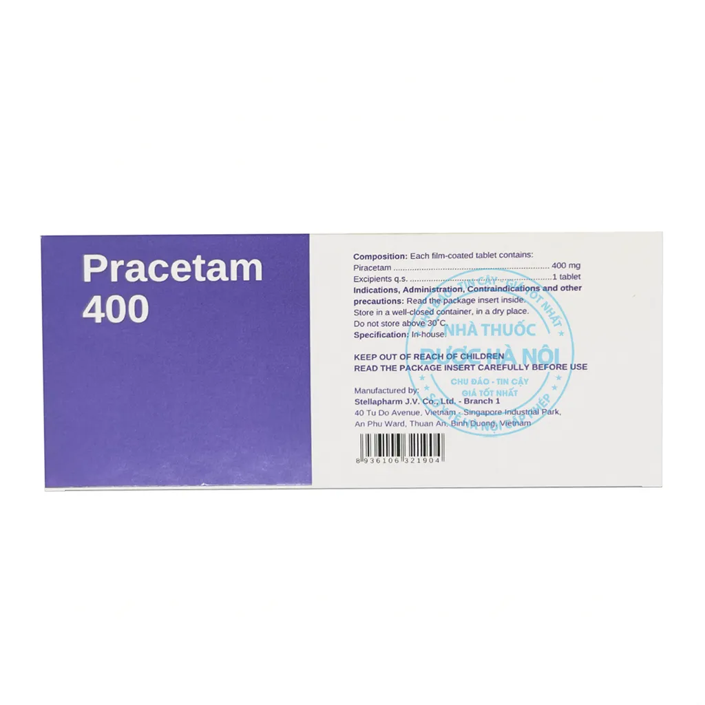 Piracetam 400mg Stella