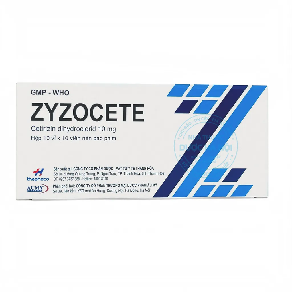 Zyzocete 10mg