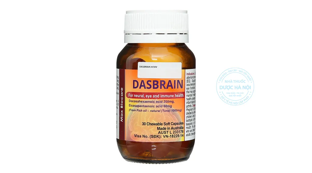 Dasbrain (1 Hộp x30 viên)