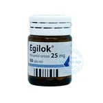 Egilok 25mg (1 Lọ x 60 Viên)