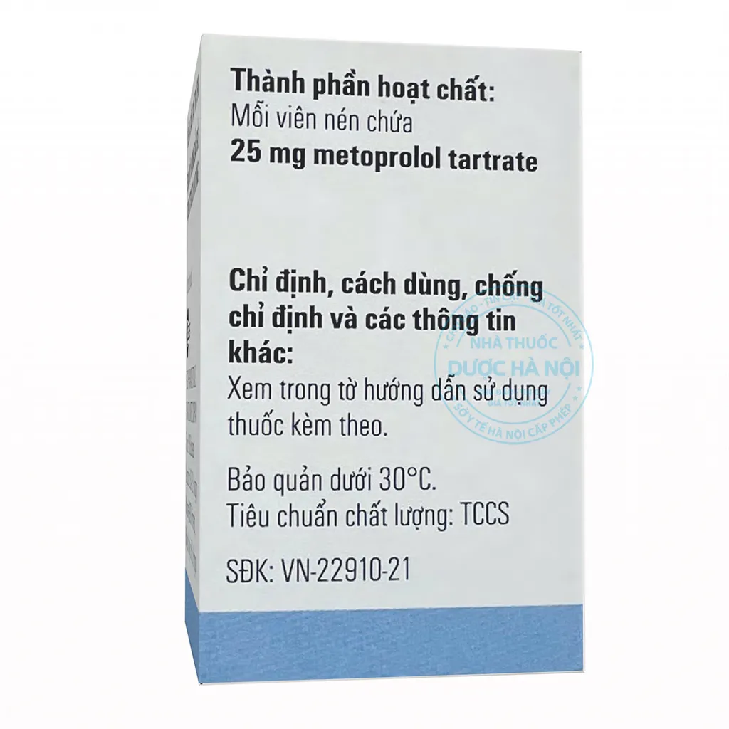 Egilok 25mg (1 Lọ x 60 Viên)