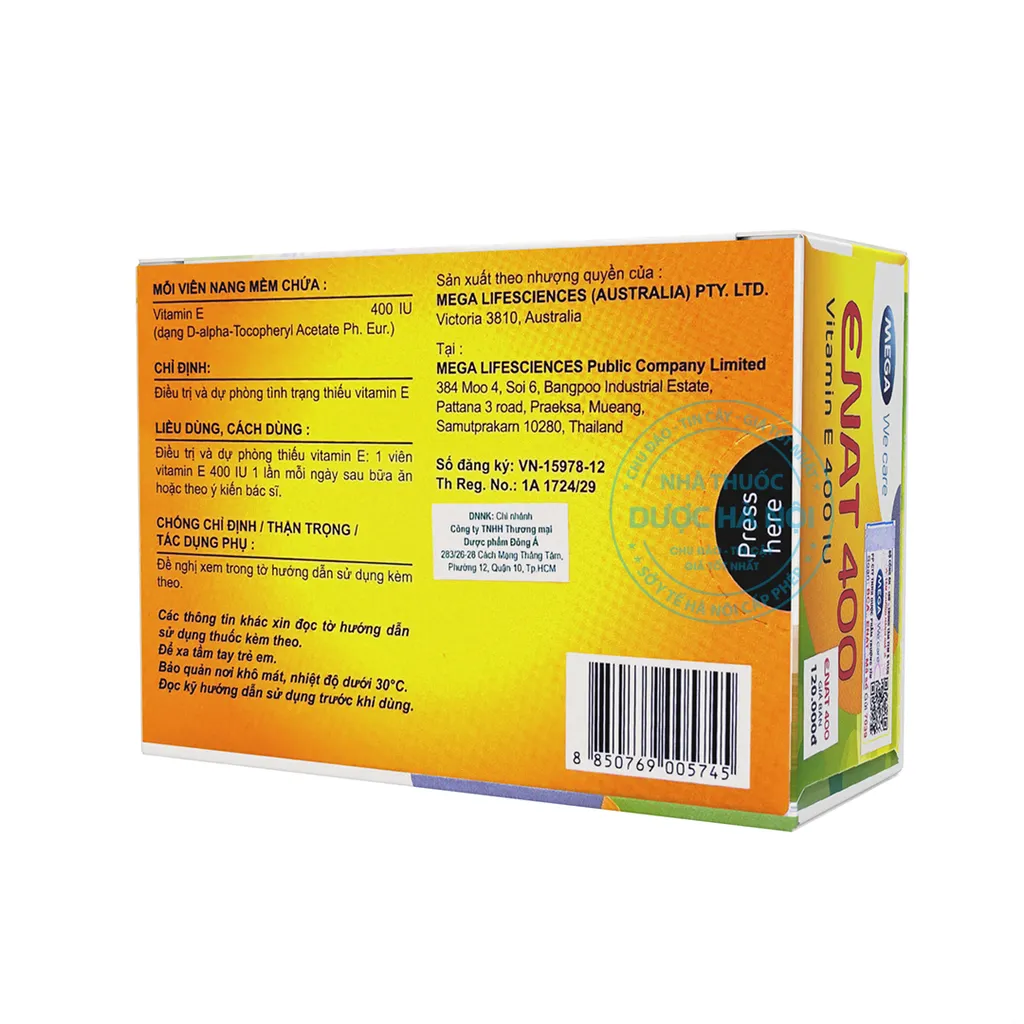 Thuốc Enat 400