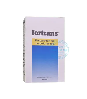 Thuốc nhuận tràng Fortrans giúp làm sạch ruột