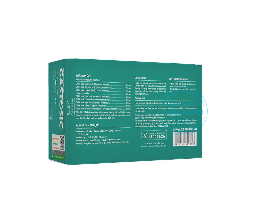 Gastosic (1 Hộp x 30 Viên)