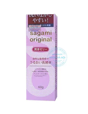 Gel bôi trơn Sagami Original tăng trơn trượt an toàn hiệu quả