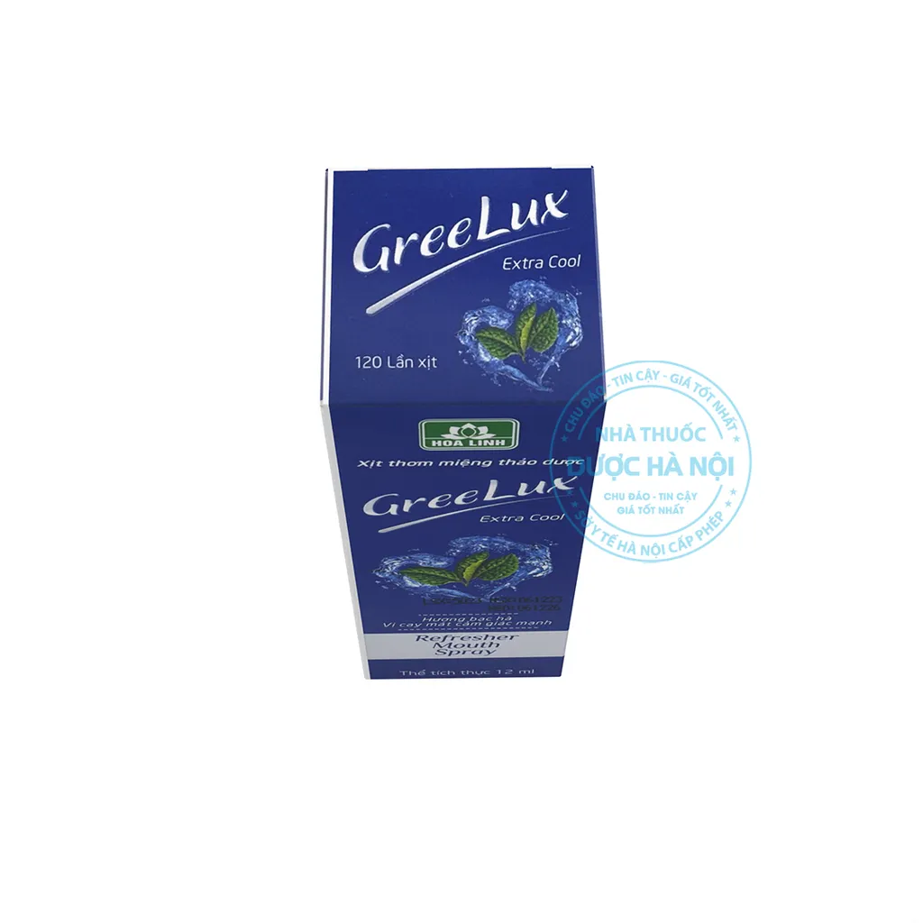 Xịt thơm miệng thảo dược GreeLux Extra Cool