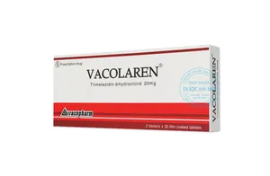Thuốc Vacolaren 20mg điều trị bệnh đau thắt ngực ổn định