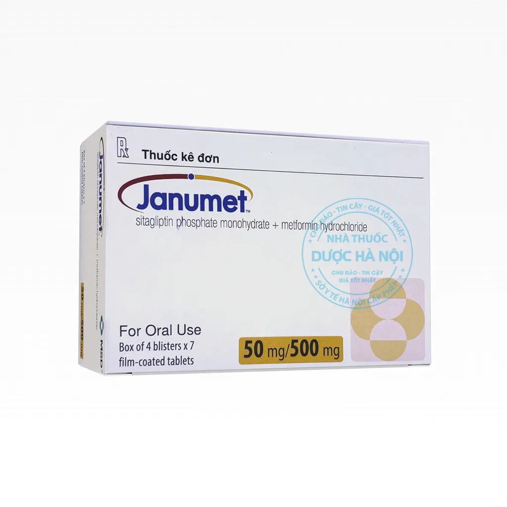 thuốc Janumet 50mg/500mg