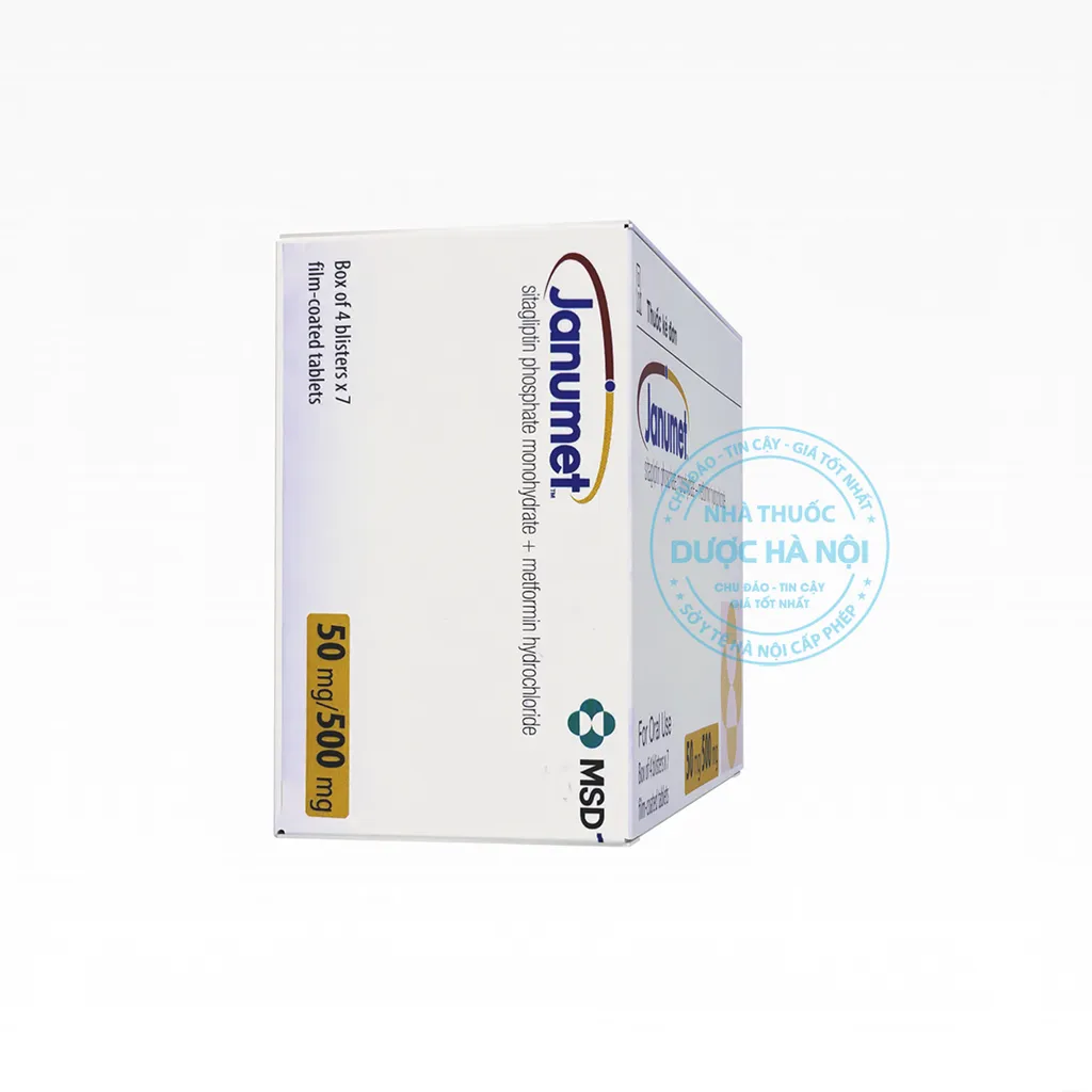 thuốc Janumet 50mg/500mg