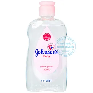 Dầu massage Johnson's Baby Oil 50ml giúp dưỡng ẩm làn da cho trẻ em