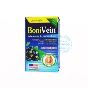 Viên uống BoniVein hỗ trợ tăng tính bền của thành mạch
