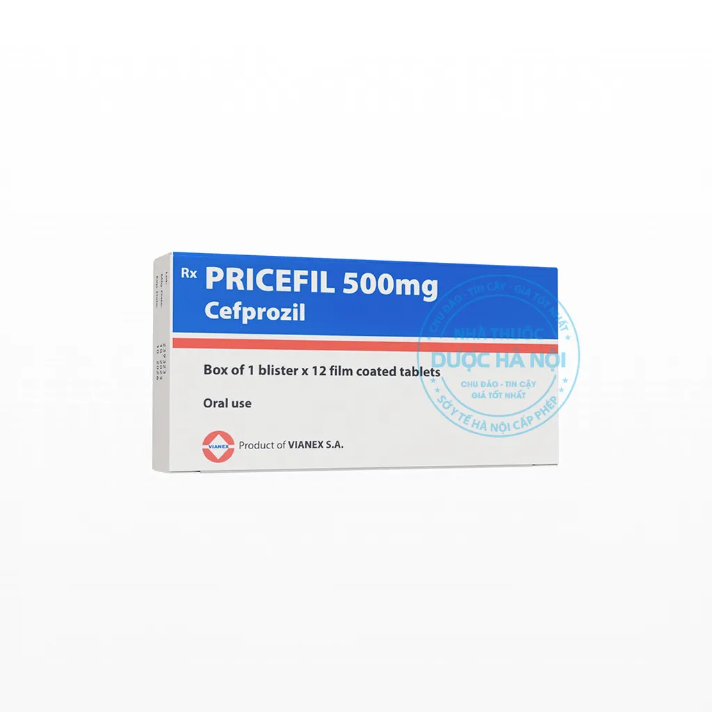 Thuốc Pricefil 500mg
