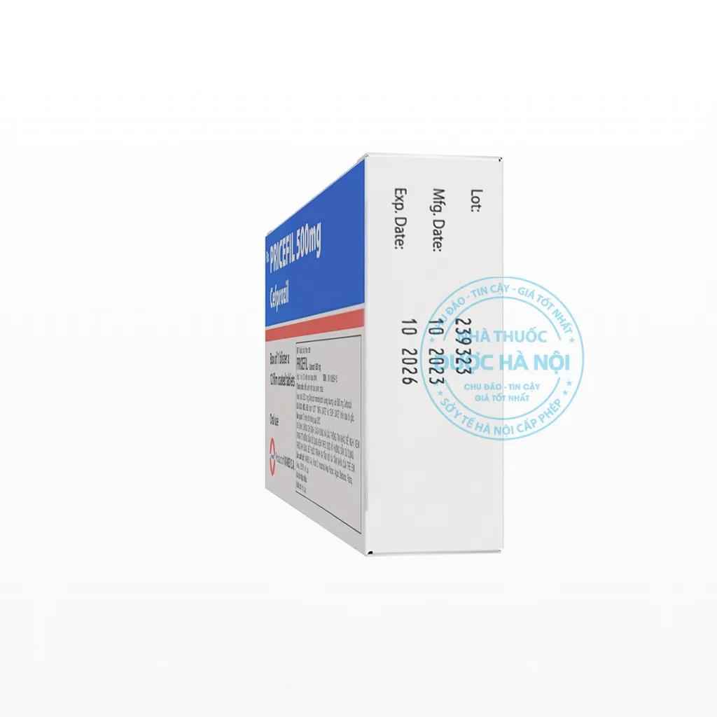 Thuốc Pricefil 500mg