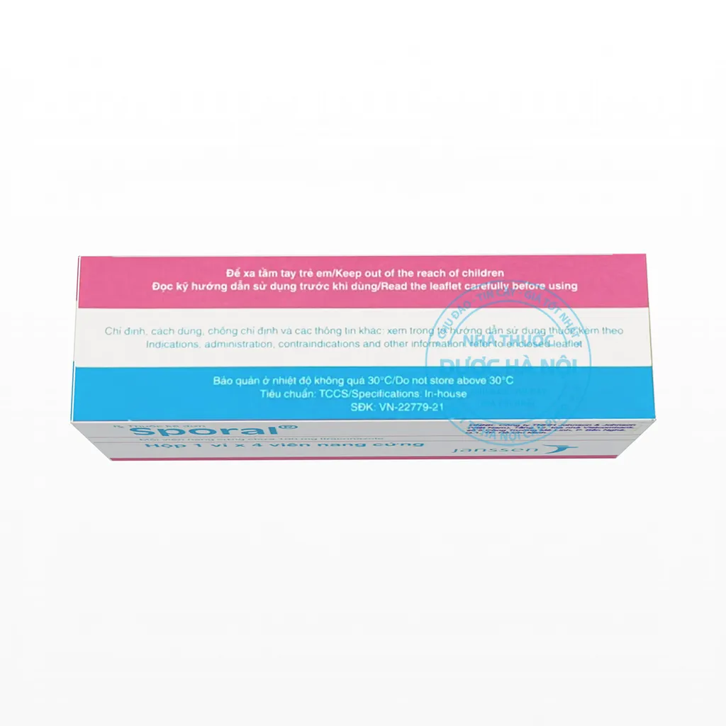 Thuốc Sporal 100mg