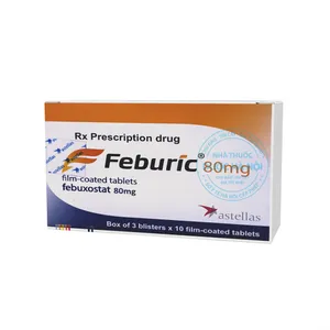 Thuốc Feburic 80mg điều trị bệnh gout và tăng acid uric mạn tính