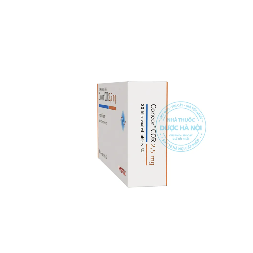 Thuốc Concor Cor 2.5mg