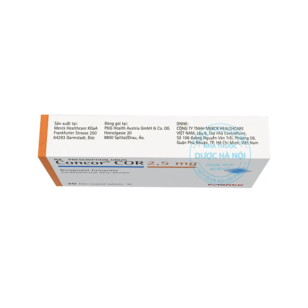Thuốc Concor Cor 2.5mg