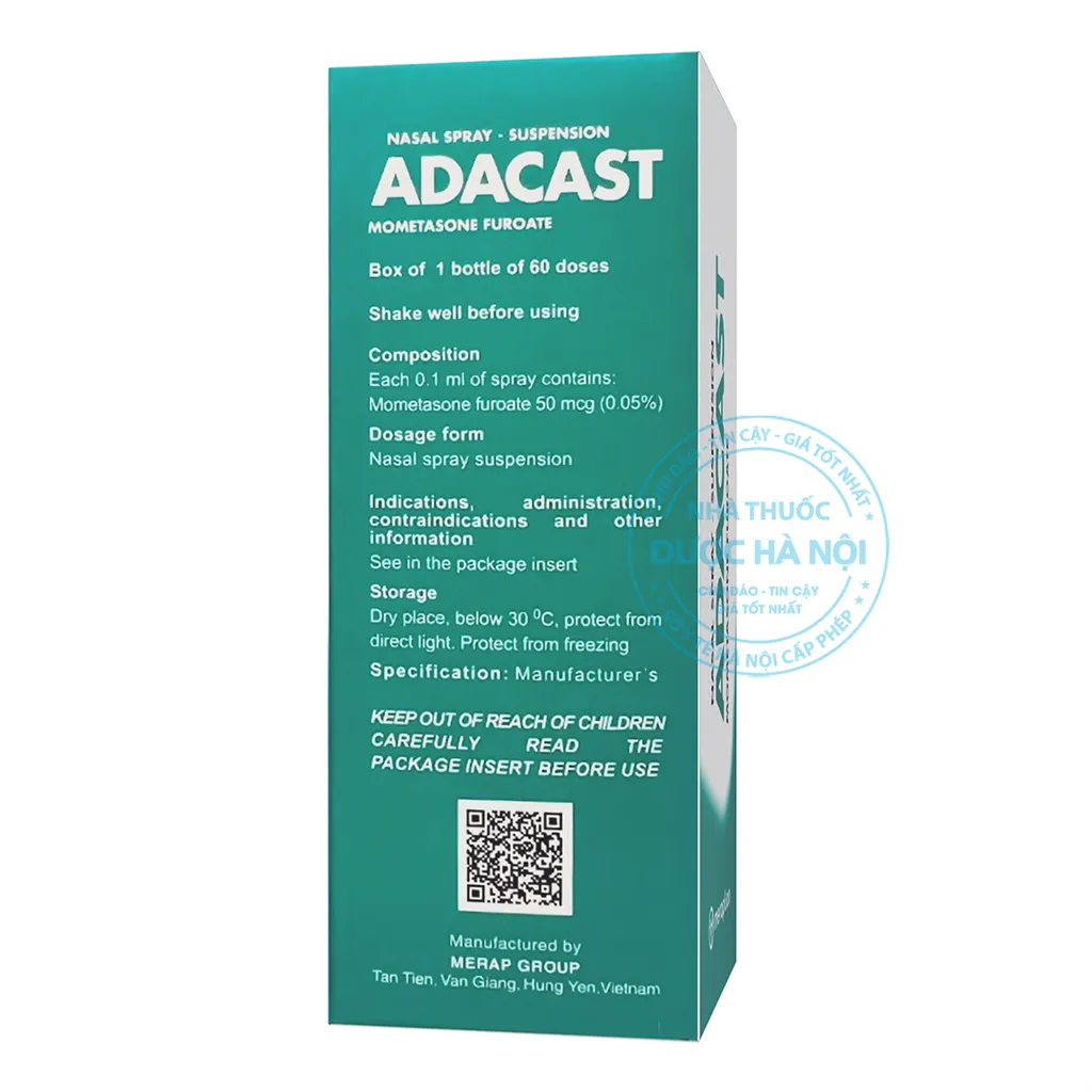 Thuốc xịt mũi Adacast
