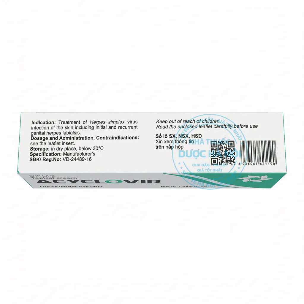 Kem Bôi Da Acyclovir Tín Phong