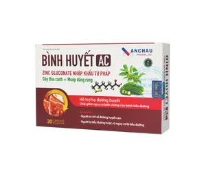 Bình Huyết AC hỗ trợ điều hoà đường huyết giảm nguy cơ biến chứng