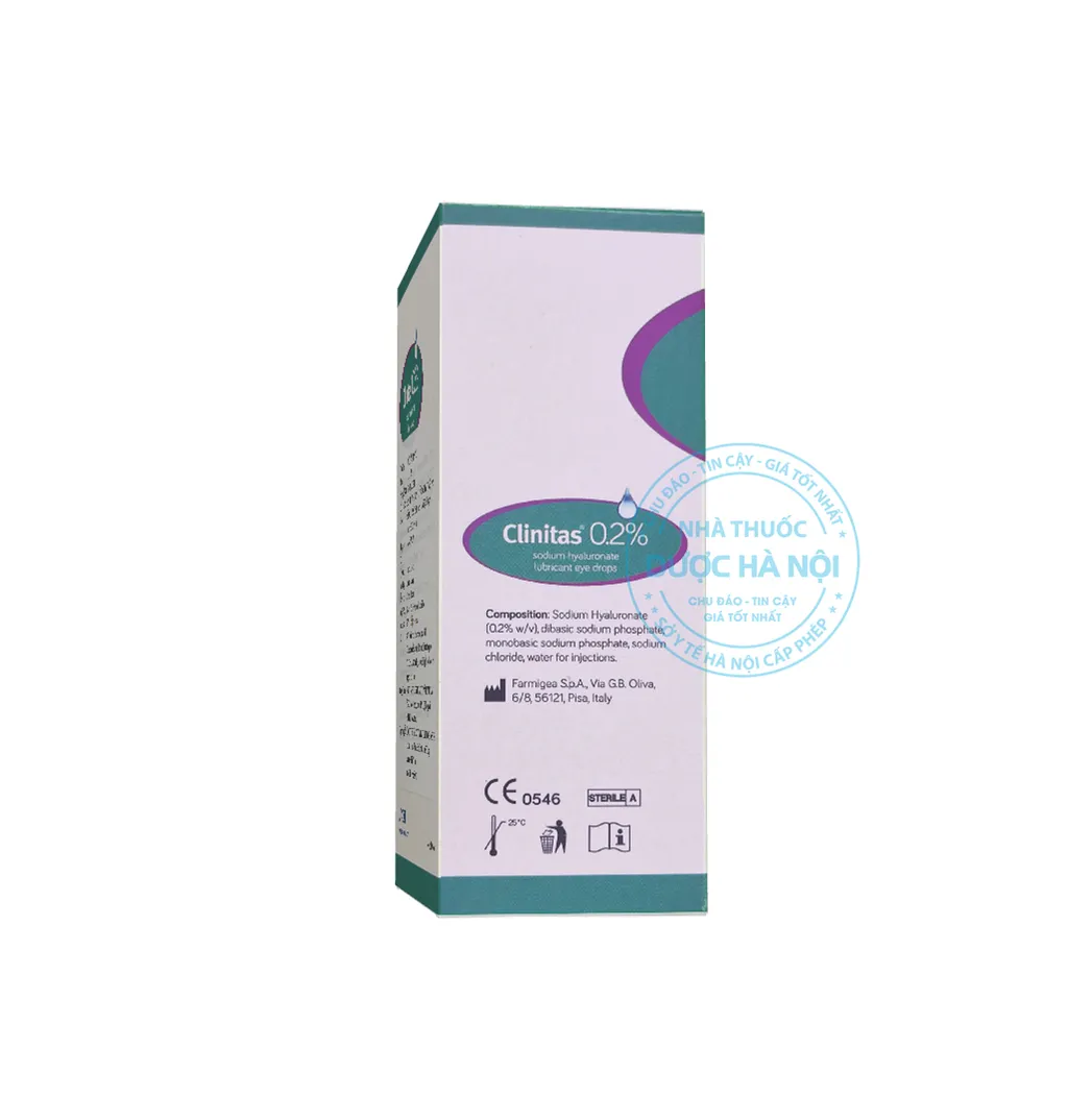 Dung dịch nhỏ mắt Clinitas 0.2%