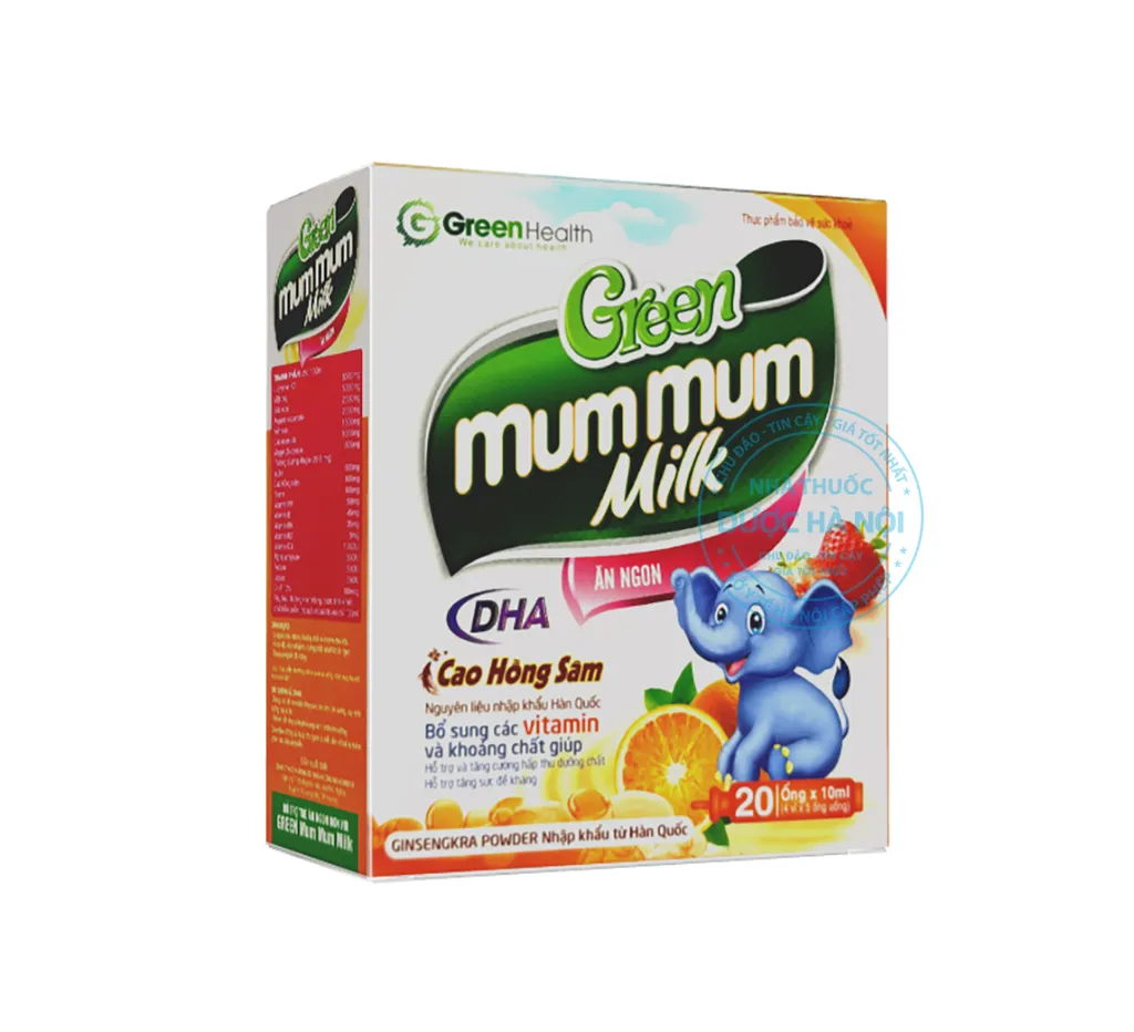 Green mummum milk