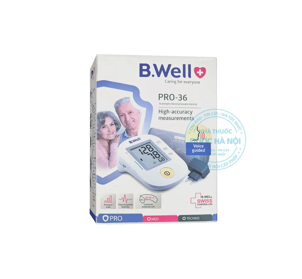 máy đo huyết áp bắp tay B.Well PRO-36