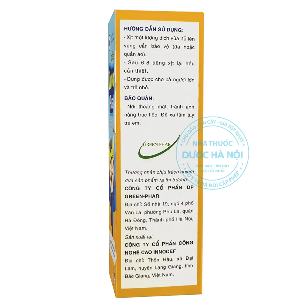 Xịt muỗi Java plus Lọ 50ml