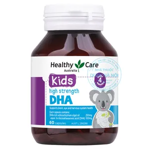 Healthy Care DHA kid 60v bổ sung DHA cho bé