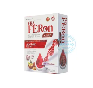 Fra Feron gold 20 gói bổ sung sắt và acid folic