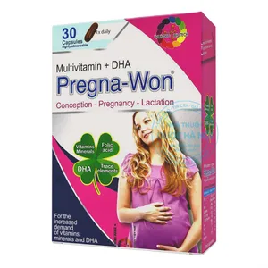 Pregna-Won Multivitamin + DHA bổ sung vitamin và khoáng chất