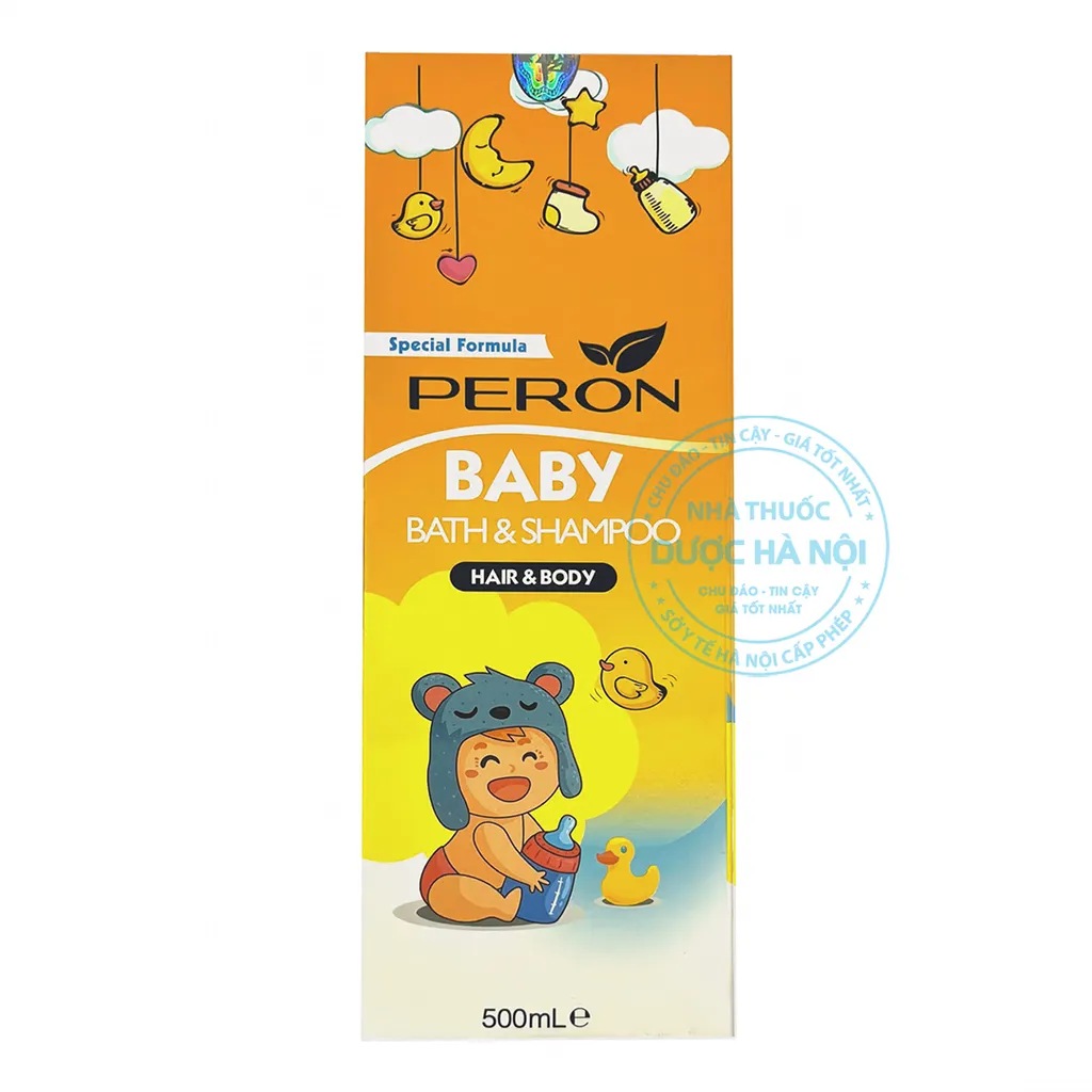 Gel Tắm Gội Peron Baby Bath & Shampoo