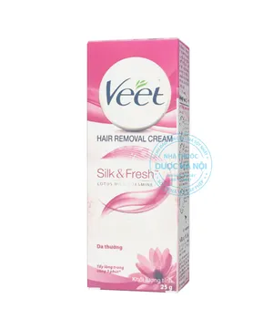 Kem tẩy lông Veet Silk And Fresh an toàn và tiện lợi