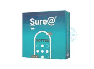 Bao cao su gân gai Sure dotted nâng cao chất lượng đời sống tình dục