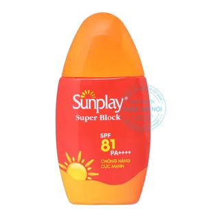 Sunplay Super Block SPF 81 PA++++ chống nắng hiệu quả, an toàn