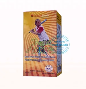 Teens Active bổ sung vitamin và khoáng chất thiết yếu